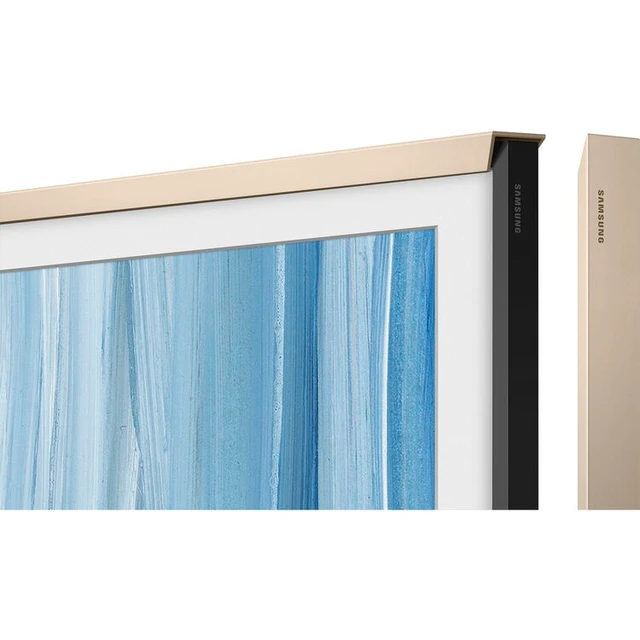 Alt view image 4 of 5 - Samsung 65-Inch The Frame Customizable Bezel in Sand Gold - VG-SCFH65SGMZA