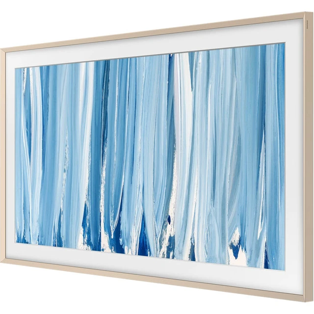 Alt view image 2 of 5 - Samsung 65-Inch The Frame Customizable Bezel in Sand Gold - VG-SCFH65SGMZA