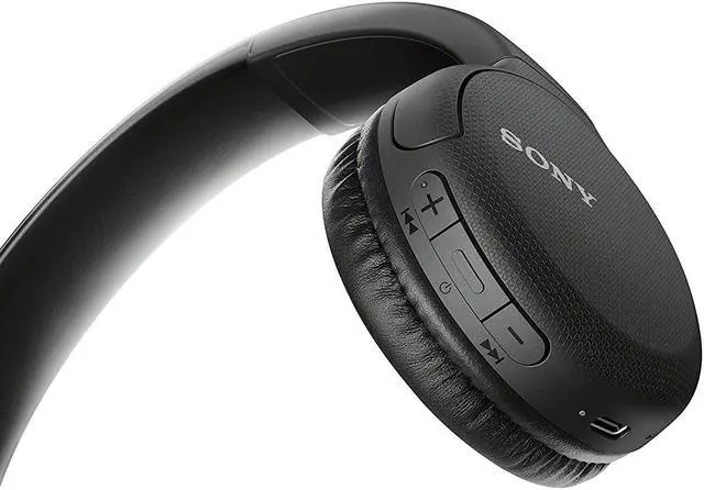 Alt view image 4 of 20 - Sony Bluetooth Wireless On-Ear Headphones - Black (WHCH510/B)