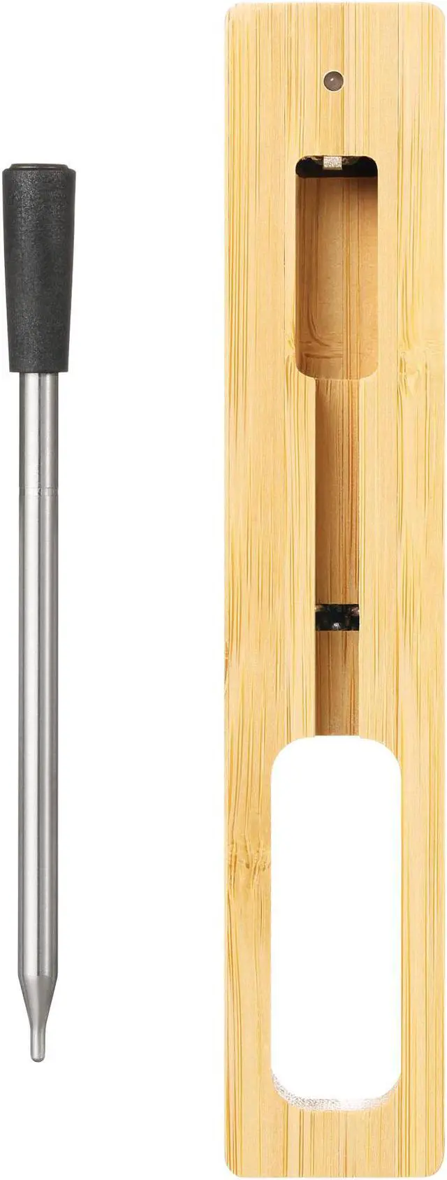 Alt view image 5 of 7 - Wireless Meat Thermometer Bluetooth Max 164ft Range on BBQ Grill  APP Smart Digital Bluetooth Wireless Cooking Thermometer with More Menus of Meats for Meat in The Kitchen Stove Top Grilling