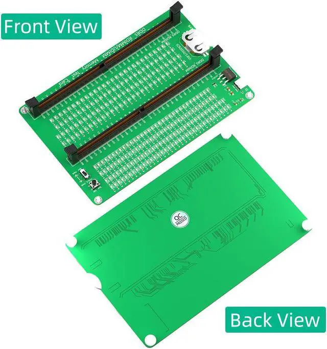 Alt view image 2 of 6 - ddr5 Memory Tester, Desktop Computer DDR5 Memory Performance Tester, Short circuit Test Card with LED Indicators for Desktop Computer DDR5 Rimm/Udimm Memory Failures test board