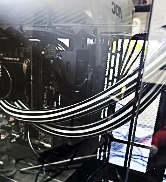 Main image of ARGB LED Tube Sleeve, 5V 3Pin RGB LED, 360° Panoramic Soft Light Water Cooling Tube with Programmable 16.8 Million Colors for PC Water Cooling System - 34.5cm Grey