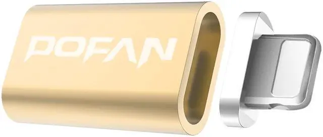 Alt view image 3 of 7 - POFAN iPhone Lightning to Magnetic Lightning Male Charger Adapter Converter for iPhone 7 7 Plus 6S 6S Plus
