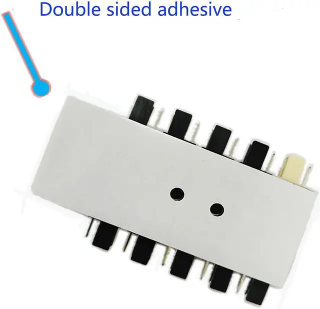 Alt view image 6 of 6 - Chassis Fan Hub CPU Cooling HUB 10 Port 12V 3Pin/4 Pin Fan PWM Fan Hub Controller power from SATA Interface
