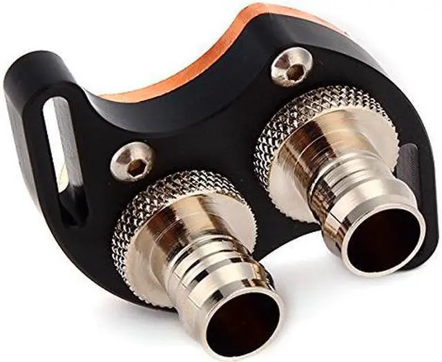 Alt view image 2 of 4 - PC Computer CPU Water-cooled Block Copper Base North Bridge Water Cooling Block CPU Liquid Waterblock 43x31x11mm