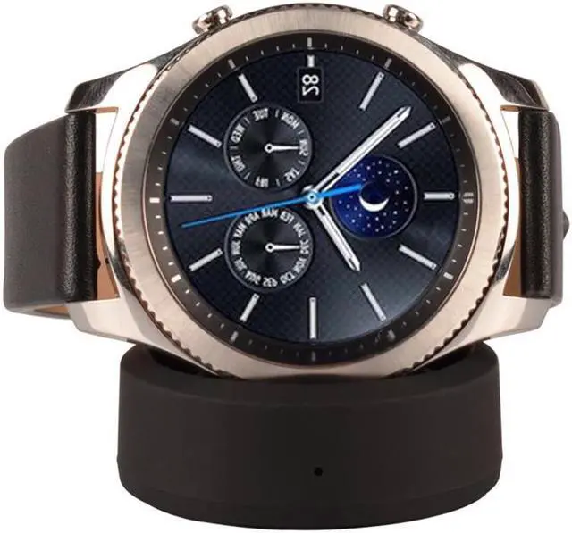 Main image of Wireless Stand Charging Charger Dock for Samsung smart watch Galaxy Gear S3 Classic/Frontier