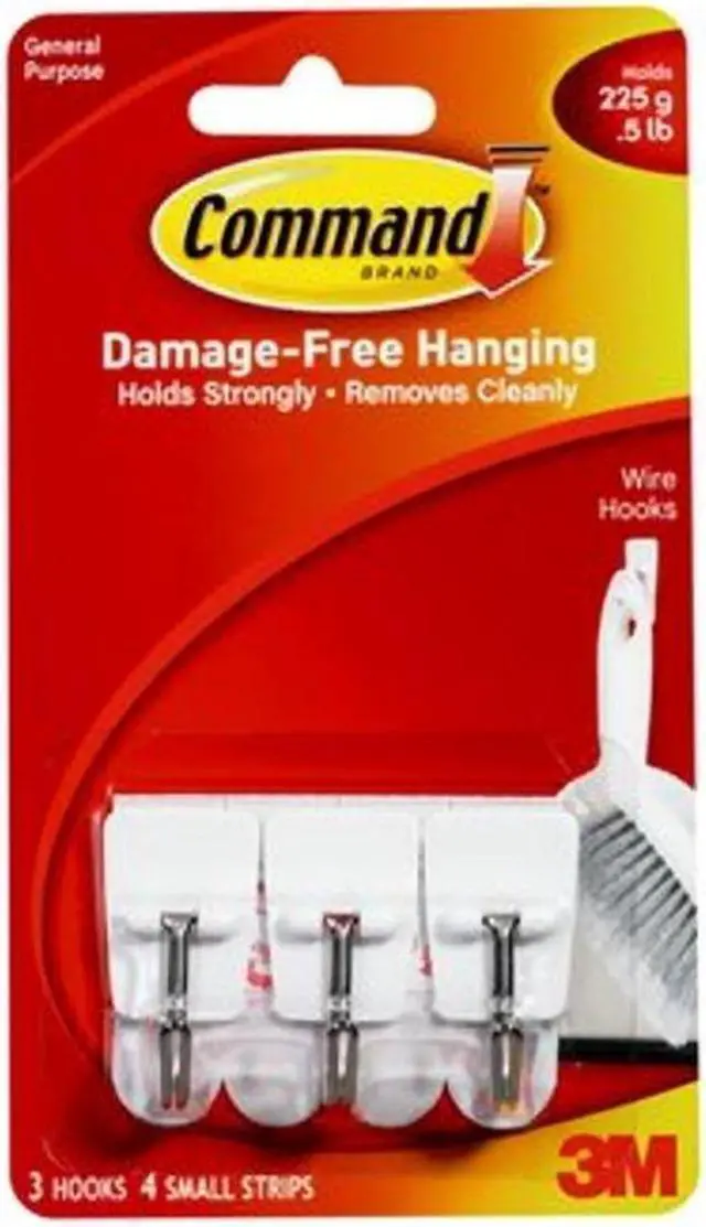 Alt view image 3 of 10 - COMMAND UTENSIL HOOK 17067ES-3PK