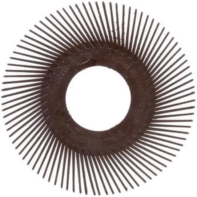 Alt view image 2 of 2 - SCOTCH-BRITE 61500151669 Radial Bristle Brush,T-A,6x1/2,36G,PK80
