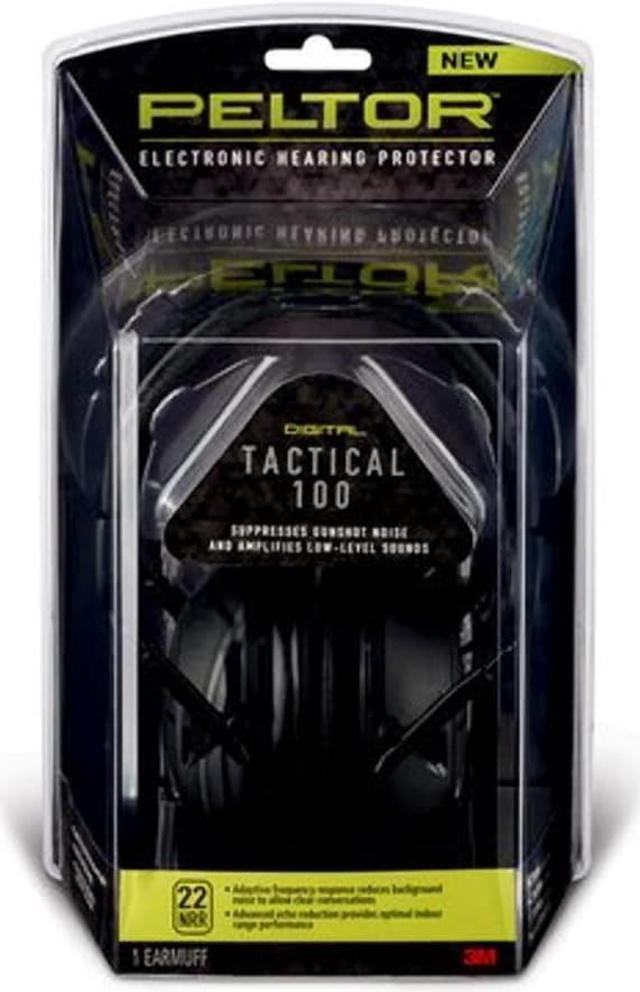 Peltor™ Sport Tactical 100 Electronic Hearing Protector, TAC100-OTH, 4/CV