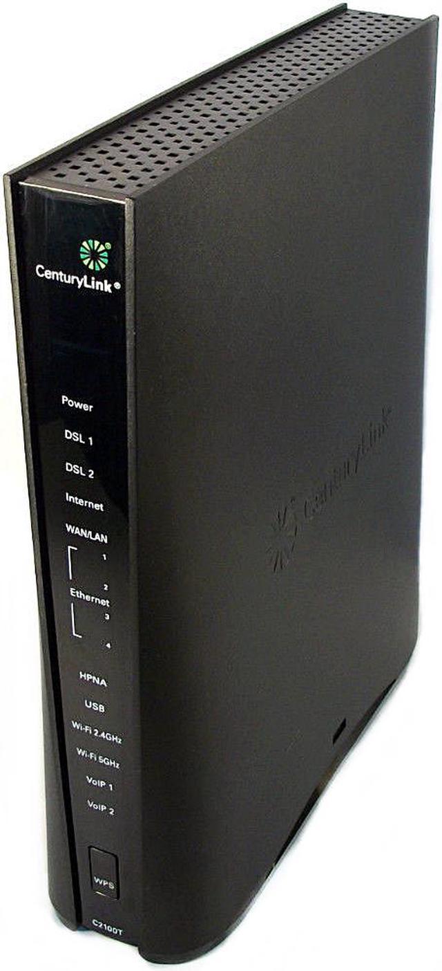 kinakål æg ekskrementer Refurbished: Technicolor CenturyLink C2100T Gigabit ADSL ADSL2+ VDSL Fiber  Wi-Fi Modem Router 802.11 2.4/5 Prism TV Modems / Gateways - Newegg.com