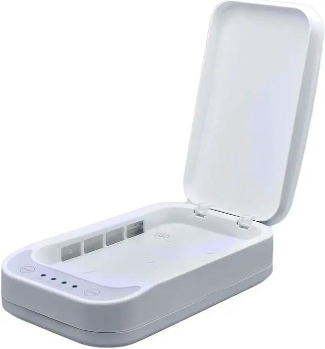 Alt view image 2 of 3 - Lexuma XGerm Lite - Multi-functional Phone UV Sanitizer (White)