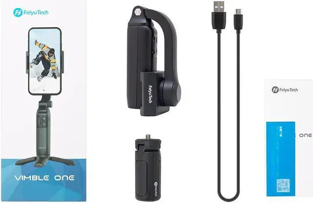 Alt view image 7 of 7 - FeiyuTech Vimble One Single Axis 18cm Extendable & Foldable Handheld Smartphone Gimbal