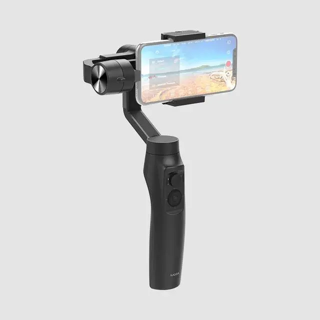 Alt view image 3 of 4 - Moza Mini-MI 3-Axis Smartphone Gimbal Stabilizer with Wireless Phone Charging - for Vlogging, YouTube, Live Video, Phone Stabilizer Compatible with iPhone and Android