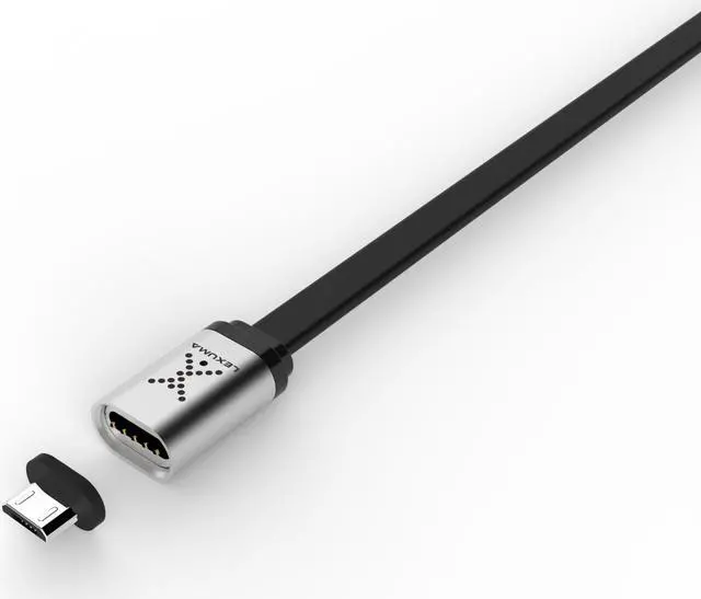 Alt view image 3 of 7 - Lexuma XMAG Magnetic Micro-USB Charging High Speed Data Transfer Cable for Samsung, HTC, LG, Sony, Android Devices