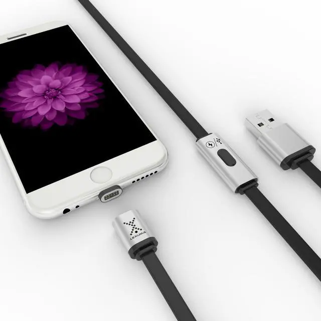 Main image of Lexuma XMAG Magnetic Lightning Charging High Speed Data Transfer Cable for Apple Devices, iPhone, iPad, iPod, iPod Touch