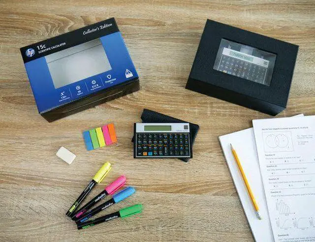 Alt view image 4 of 4 - HP 15C Scientific Calculator Collector's Edition