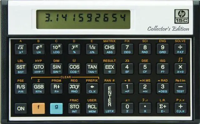Main image of HP 15C Scientific Calculator Collector's Edition