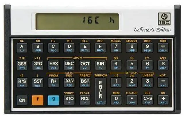 Alt view image 3 of 4 - HP 16C Programmer's Calculator - Collector's Edition