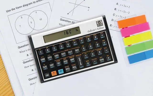 Alt view image 4 of 4 - HP 16C Programmer's Calculator - Collector's Edition