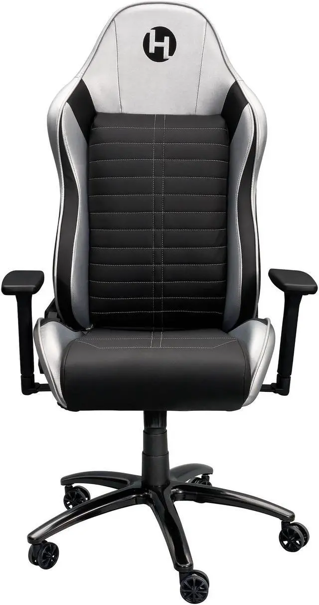 Alt view image 13 of 20 - Techni Sport Ergonomic Racing Style Gaming  Chair - Silver
