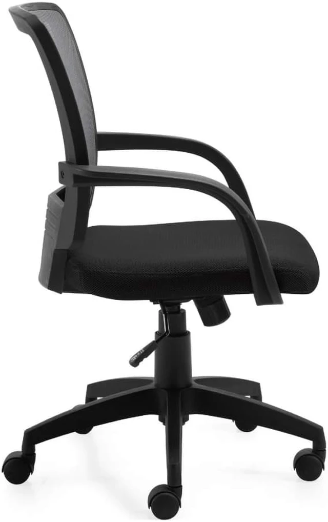 Alt view image 6 of 7 - GOF 8 FT Racetrack Conference Table w/ 6 Chairs Set for Home Office, School, Library, Board Room, Meeting Room, Break Room - Sturdy Table & Comfortable Chairs for Meetings with Laptops (Walnut)