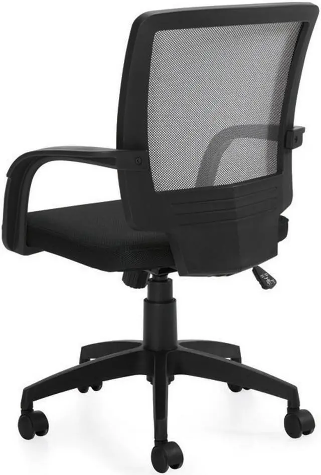 Alt view image 7 of 7 - GOF 10 FT Racetrack Conference Table w/ 8 Chairs Set for Home Office, School, Library, Board Room, Meeting Room, Break Room - Sturdy Table & Comfortable Chairs for Meetings with Laptops (Dark Cherry)