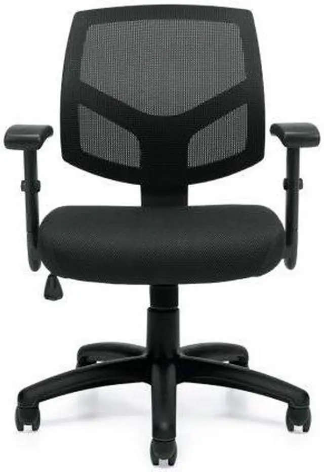Main image of GOF Ergonomic and Stylish Multifunctional Task Chair (G11514B), Mesh Back Tilter with Mesh Fabric Cushioned Seat for Home Office, School, Library, PC Gaming Room, Conference Room, and any Workplaces