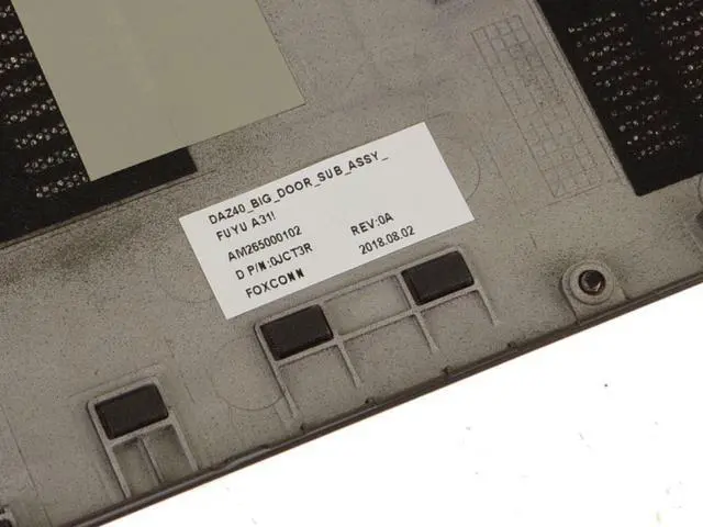 Alt view image 4 of 7 - New Dell OEM Latitude 7490 Bottom Base Assembly JCT3R