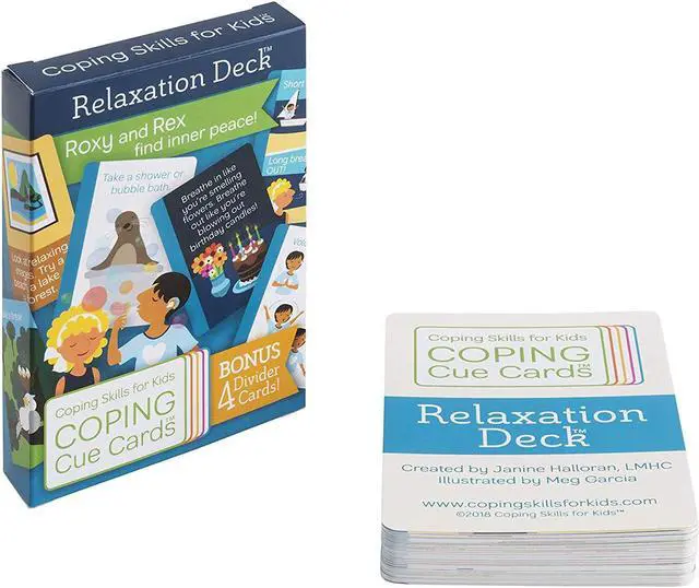 Main image of Coping Cue Cards Relaxation Deck CSKCCREL