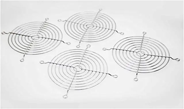 Alt view image 2 of 5 - partscollection 4 pcs fan grill guard for 120mm 12cm axial brushless fan