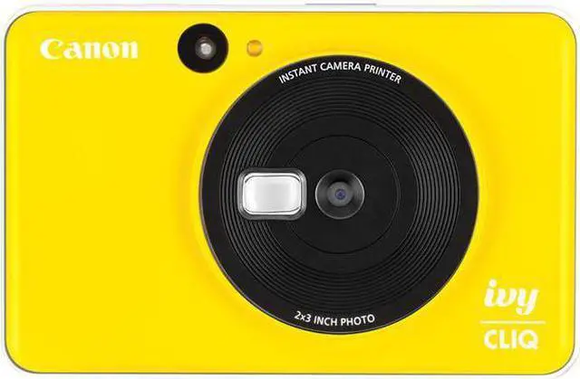 Main image of Canon Ivy Cliq Instant Digital Camera - Bumblebee Yellow