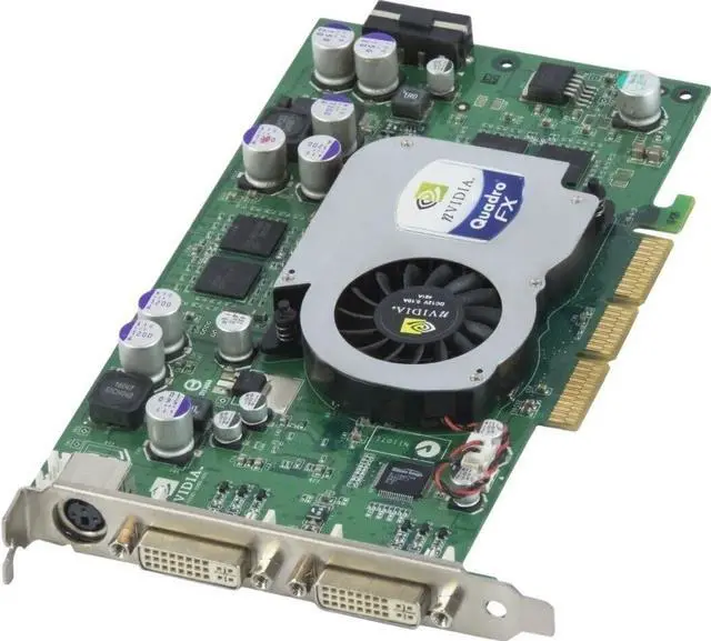 Main image of Quadro FX1100 IBM 73P9613 Nvidia 128MB Dual DVI S-VIDEO AGP 4x/8x Video Card
