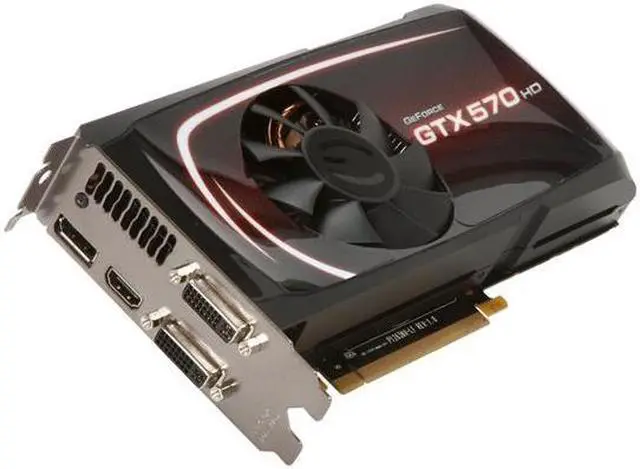 Main image of EVGA GeForce GTX 500 SuperClocked GeForce GTX 570 (Fermi) Video Card 012-P3-1573-KR