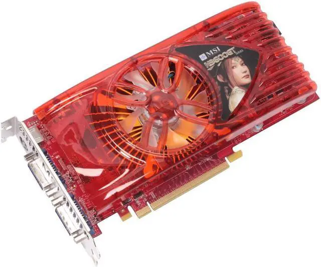 Main image of MSI GeForce 9600 GT Video Card N9600GT-T2D512-OC