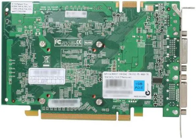 Alt view image 3 of 4 - EVGA GeForce 9500 GT DirectX 10 01G-P3-N959-TR 1GB 128-Bit DDR2 PCI Express 2.0 x16 HDCP Ready SLI Support Video Card