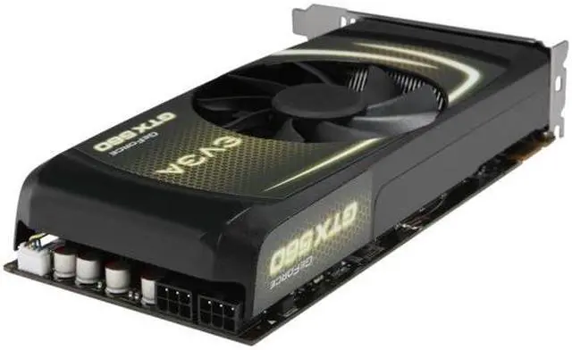 Alt view image 4 of 6 - EVGA GeForce GTX 560 (Fermi) DirectX 11 01G-P3-1460-KR 1GB 256-Bit GDDR5 PCI Express 2.0 x16 HDCP Ready SLI Support Video Card