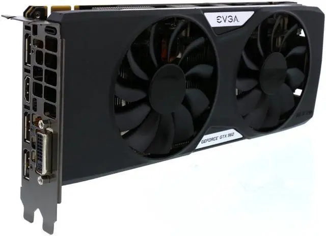 Alt view image 2 of 13 - EVGA GeForce GTX 960 04G-P4-3967-KR 4GB SSC GAMING w/ACX 2.0+, w/ Installed Backplate Graphics Card