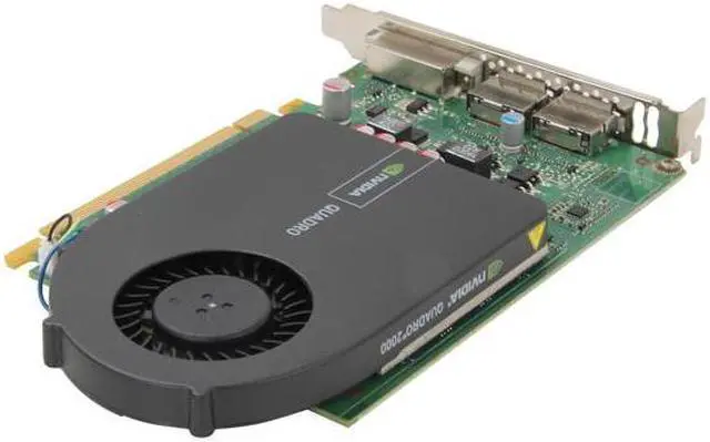 Alt view image 4 of 5 - PNY Quadro 2000 VCQ2000V2-T 1GB 128-bit GDDR5 PCI Express 2.0 x16 Workstation Video Card