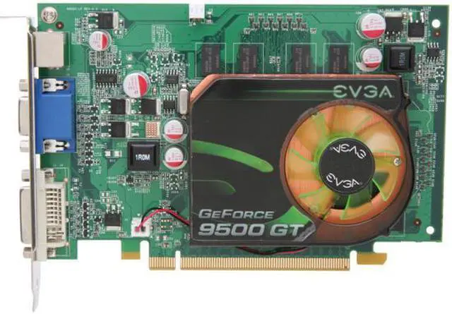 Alt view image 4 of 5 - EVGA GeForce 9500 GT DirectX 10 01G-P3-N958-LR 1GB 128-Bit DDR2 PCI Express 2.0 x16 HDCP Ready Video Card