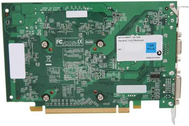 Alt view image 3 of 5 - EVGA GeForce 9500 GT DirectX 10 01G-P3-N958-LR 1GB 128-Bit DDR2 PCI Express 2.0 x16 HDCP Ready Video Card