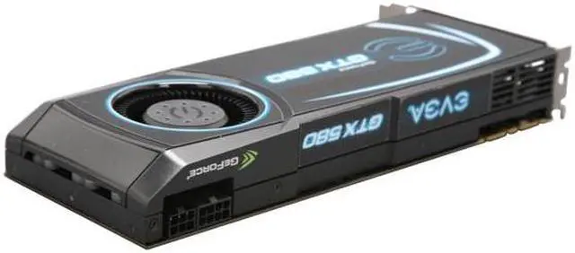 Alt view image 4 of 5 - EVGA GeForce GTX 580 (Fermi) DirectX 11 03G-P3-1584-AR 3GB 384-Bit GDDR5 PCI Express 2.0 x16 HDCP Ready SLI Support Video Card