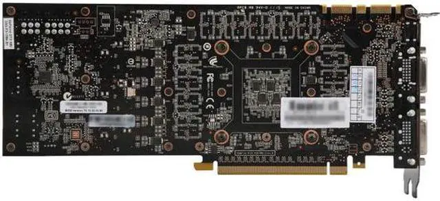 Alt view image 5 of 5 - EVGA GeForce GTX 580 (Fermi) DirectX 11 03G-P3-1584-AR 3GB 384-Bit GDDR5 PCI Express 2.0 x16 HDCP Ready SLI Support Video Card