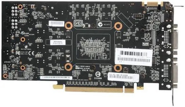 Alt view image 5 of 5 - EVGA 01G-P3-1373-TR GeForce GTX 460 (Fermi) Superclocked EE 1GB 256-bit GDDR5 PCI Express 2.0 x16 HDCP Ready SLI Support Video Card