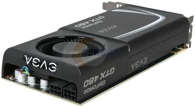 Alt view image 4 of 5 - EVGA 01G-P3-1373-TR GeForce GTX 460 (Fermi) Superclocked EE 1GB 256-bit GDDR5 PCI Express 2.0 x16 HDCP Ready SLI Support Video Card