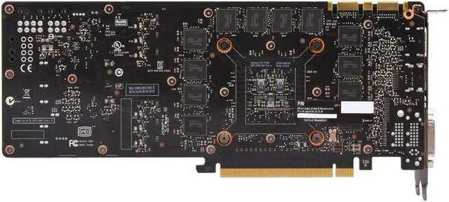 Alt view image 5 of 6 - EVGA 06G-P4-3793-KR G-SYNC Support GeForce GTX TITAN BLACK Superclocked Signature 6GB 384-Bit GDDR5 PCI Express 3.0 SLI Support Video Card