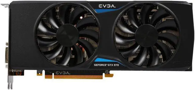 Alt view image 3 of 5 - EVGA GeForce GTX 970 04G-P4-3975-KR 4GB SSC GAMING w/ACX 2.0+, Whisper Silent Cooling Graphics Card