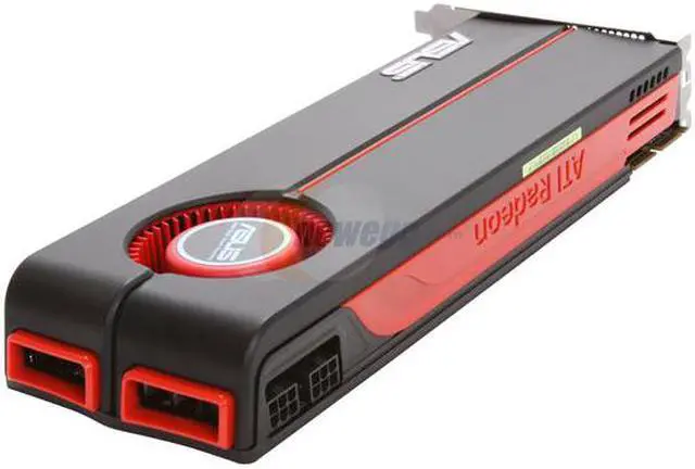 Alt view image 5 of 5 - ASUS EAH5870/G/2DIS/1GD5/A Radeon HD 5870 (Cypress XT) 1GB 256-bit GDDR5 PCI Express 2.0 x16 HDCP Ready CrossFire Supported Video Card w/ ATI Eyefinity