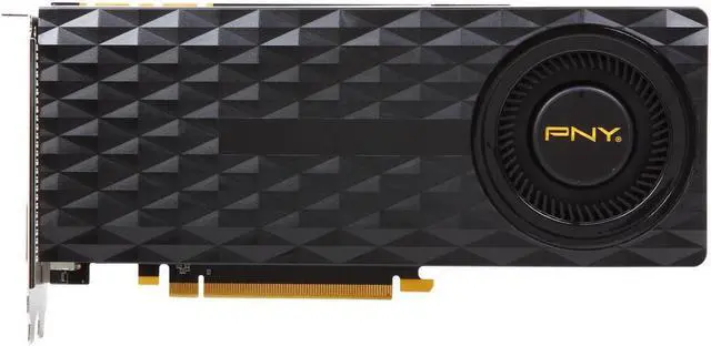 Alt view image 4 of 5 - PNY GeForce GTX 970 Graphic Card - 1.05 GHz Core - 4 GB GDDR5 - PCI Express 3.0 x16 - 7010 MHz Memory Clock - 256 bit Bus Width - 4096 x 2160 - G-sync - Fan Cooler - OpenGL 4.4, OpenCL, DirectX ...