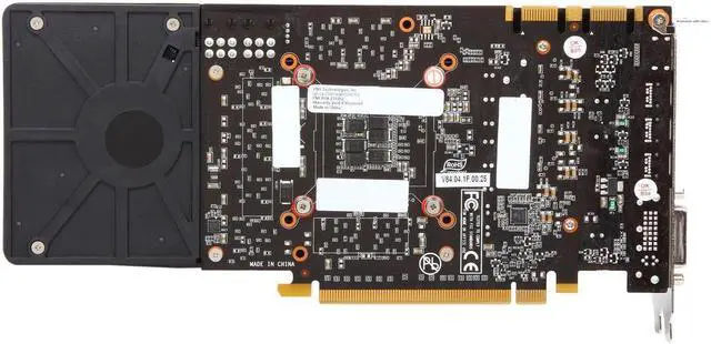 Alt view image 2 of 5 - PNY GeForce GTX 970 Graphic Card - 1.05 GHz Core - 4 GB GDDR5 - PCI Express 3.0 x16 - 7010 MHz Memory Clock - 256 bit Bus Width - 4096 x 2160 - G-sync - Fan Cooler - OpenGL 4.4, OpenCL, DirectX ...