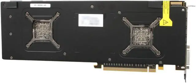 Alt view image 5 of 5 - MSI Radeon HD 6990 DirectX 11 R6990-4PD4GD5 4GB 256-Bit GDDR5 PCI Express 2.1 x16 HDCP Ready CrossFireX Support Video Card with Eyefinity